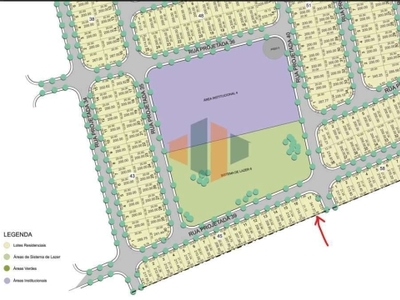 Terreno à venda na rua isabel alves da silva, 300, parque vila nobre, são josé do rio preto, 200 m2 por r$ 82.400