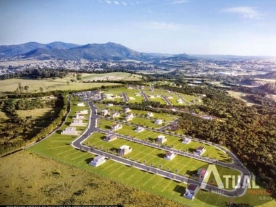 Terreno em condomínio elementum em atibaia/sp