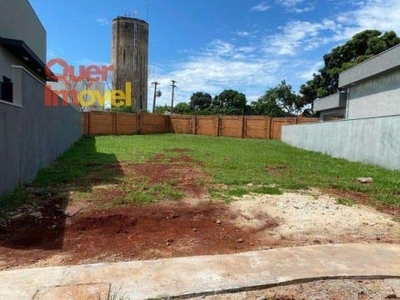 Terreno em condomínio para venda em ribeirão preto, jardim san marco