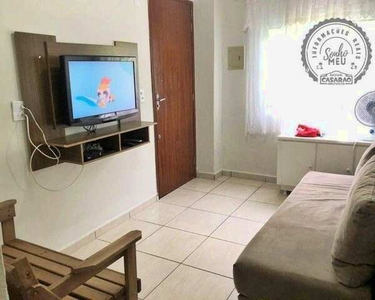 Apartamento com 1 dormitório à venda, 40 m² por R$ 172.000 - Mirim - Praia Grande/SP