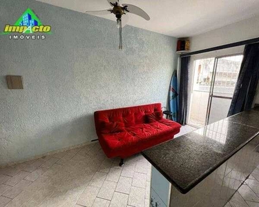Apartamento com 1 dormitório à venda, 47 m² por R$ 155.000 - Caiçara - Praia Grande/SP