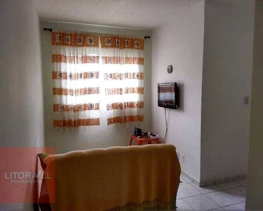 Apartamento com 2 dormitórios à venda, 51 m² por R$ 140.000,00 - Umuarama Parque Itanhaém