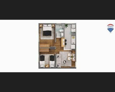 Apartamento com 2 quartos a partir de R$ 149.900 - São Pedro