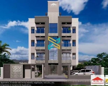 Apartamento para venda com 54 metros quadrados com 2 quartos em Joáia - Tijucas - SC