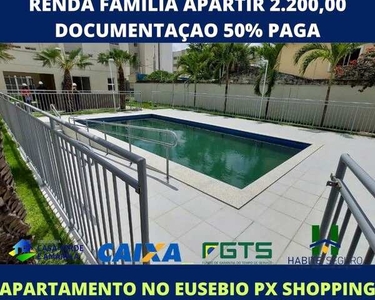 Apartamento para venda possui 45 metros quadrados com 2 quartos em Messejana - Fortaleza