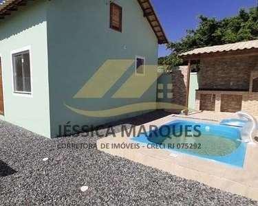 Excelente casa de 1 quarto, com piscina em Unamar, Tamoios - Cabo Frio - RJ