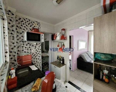 Kitnet com 1 dormitório à venda, 27 m² por R$ 145.000,00 - Centro - São Vicente/SP