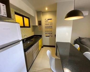 Lindo Flat mobiliado com 1 dormitório à venda, 30 m² - Lagoa Nova - Natal/RN