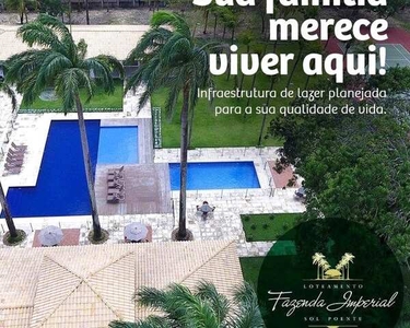 Lotes de 12x30 em Condomínio Fechado, Lazer Completo, Pronto P/ Construir! GF135B26Q