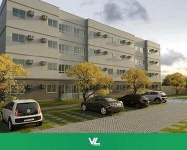 Pelo programa verde e amarelo Com 3Qts+suite e varanda,57M² em São lourenço-j