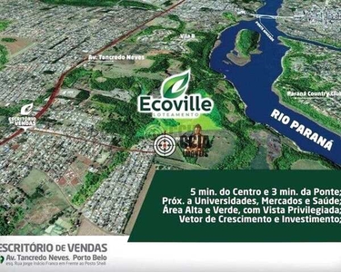 Terreno à venda, 280 m² por R$ 126.000,00 - Parque Residencial Ecoville - Foz do Iguaçu/PR