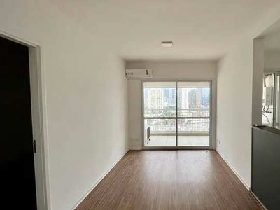 Apartamento com 1 dormitório para alugar, 49 m² por R$ 4.159/mês - Brooklin - São Paulo/SP