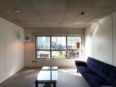 Apartamento com 1 dormitório para alugar, 70 m² por R$ 6.488,24/mês - Berrini - São Paulo/