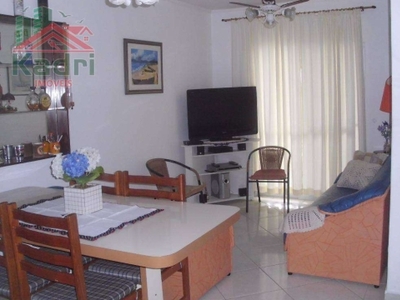 Apartamento com 2 dormitórios à venda, 80 m² por r$ 299.000,00 - tupi - praia grande/sp