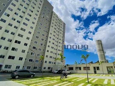 Apartamento com 2 dormitórios para alugar, 44 m² por R$ 1.555/mês - Passaré - Fortaleza/CE