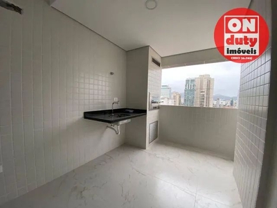 Apartamento com 2 dormitórios para alugar, 69 m² por R$ 5.000,00/mês - Boqueirão - Santos/