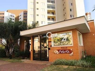 Apartamento com 2 dormitórios para alugar, 84 m² por R$ 3.740/mês - Condomínio Residencial