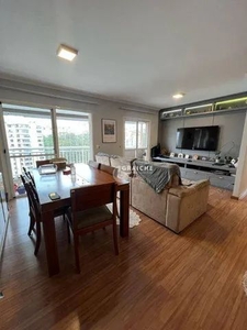 Apartamento com 2 dormitórios para alugar, 94 m² por R$ 5.368/mês - Panamby - São Paulo/SP