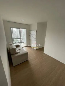 Apartamento com 3 dormitórios para alugar, 68 m² por R$ 4.862,00/mês - Cerâmica - São Caet