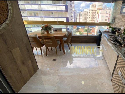 Apartamento em Boqueirão, Praia Grande/SP de 80m² 2 quartos à venda por R$ 564.000,00