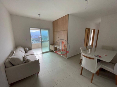 Apartamento em Cidade Ocian, Praia Grande/SP de 88m² 3 quartos à venda por R$ 549.000,00