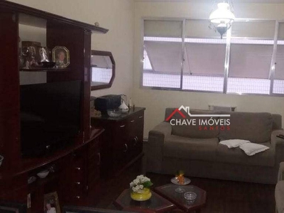 Apartamento em Gonzaga, Santos/SP de 100m² 2 quartos à venda por R$ 468.000,00