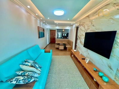 Apartamento em Vila Guilhermina, Praia Grande/SP de 82m² 2 quartos à venda por R$ 599.000,00