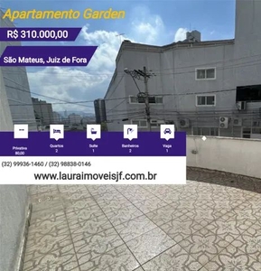 Bairro São Mateus, rua plana, apartamento 2 quartos, com vaga