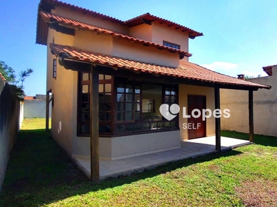 Casa em Jardim Atlântico Leste (Itaipuaçu), Maricá/RJ de 160m² 3 quartos à venda por R$ 469.000,00
