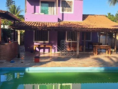 Casa em Jardim Atlântico Oeste (Itaipuaçu), Maricá/RJ de 120m² 5 quartos à venda por R$ 649.000,00