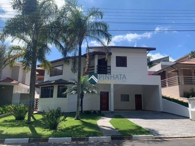 Casa com 3 dormitórios para alugar, 275 m² por r$ 9.020/mês - condomínio bosques de grevílea - vinhedo/sp