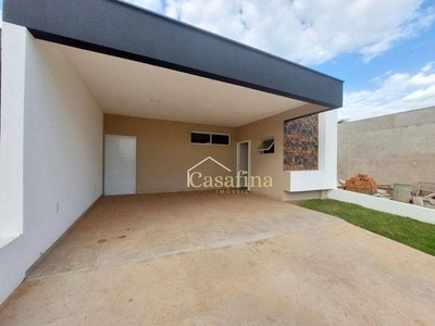 Casa com 3 dormitórios à venda, 131 m² por R$ 630.000,00 - Condomínio Reserva Ipanema - So