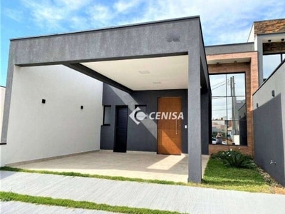 Casa com 3 dormitórios para alugar, 113 m² - Condomínio Jardim Toscana - Indaiatuba/SP