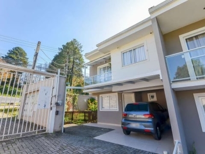 Casa em condomínio fechado com 3 quartos à venda na estrada das olarias, 230, atuba, curitiba, 127 m2 por r$ 580.000