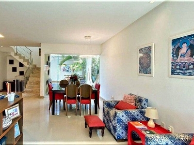 Bela casa duplex à venda com 176 m², 3 suítes, MOBILIADA, lazer completo, Jauá, Abrantes,