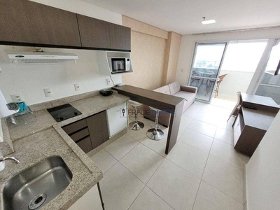 Flat com 1 dormitório para alugar, 38 m² por R$ 2.400/mês - Jardim Goiás - Goiânia/GO