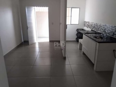 Apartamento/studio 45m² para locação - bairro taboão em são bernardo do campo.