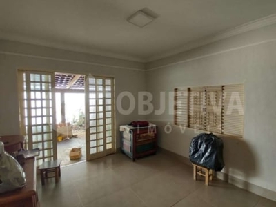 Casa para aluguel, 3 quartos, 1 suíte, 3 vagas, nossa senhora das gracas - uberlandia/mg