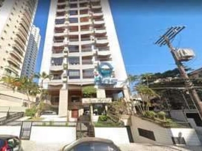 Cobertura com 3 quartos para alugar na avenida rei alberto i, 248, ponta da praia, santos, 222 m2 por r$ 9.000