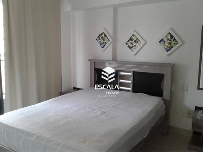 Apartamento com 1 dormitório para alugar, 40 m² por R$ 200,00/dia - Meireles - Fortaleza/C
