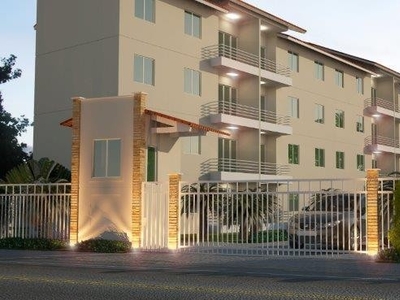 Apartamento com 3 dormitórios para alugar, 63 m² por R$ 1.345,60/mês - Tamatanduba - Euséb