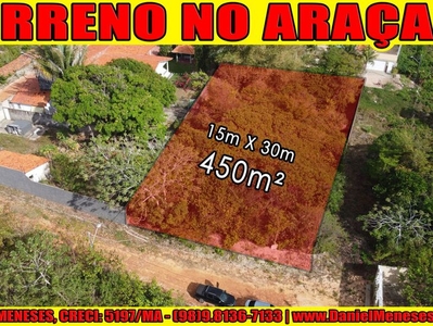 Terreno à venda no bairro Araçagi em São José de Ribamar