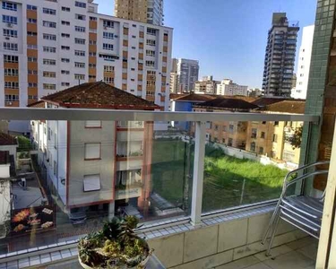 Apartamento 3 dorms para Venda - Gonzaga, Santos - 160m², 1 vaga