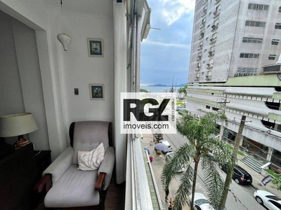 Apartamento com 2 dormitórios à venda, 80 m² por R$ 480.000,00 - Ponta da Praia - Santos/S