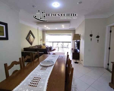 Apartamento no Guarujá, Condomínio Costão das Tartarugas de 130 m² com varandas, com vista