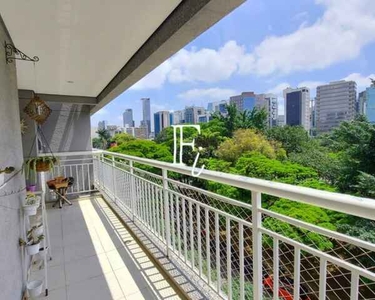 Apartamento para venda com 64m2 ampla sacada no Brooklin Paulista - São Paulo - SP