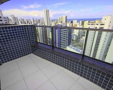 Apartamento para venda com 97 metros quadrados com 3 quartos em Boa Viagem - Recife - PE
