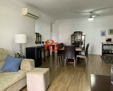 Apartamento para venda possui 145 metros quadrados com 3 quartos em José Menino - Santos