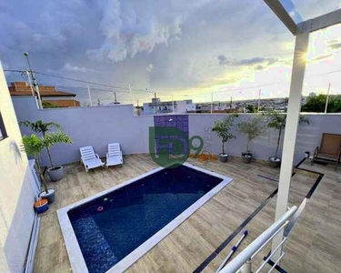 Casa com 3 dormitórios à venda, 203 m² por R$ 880.000,00 - Terras de Santa Bárbara - Santa