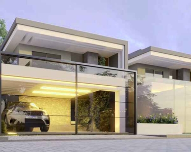 Casa Duplex com191 m² com 4 suítes, varanda gourmet em Coité - Eusébio - CE